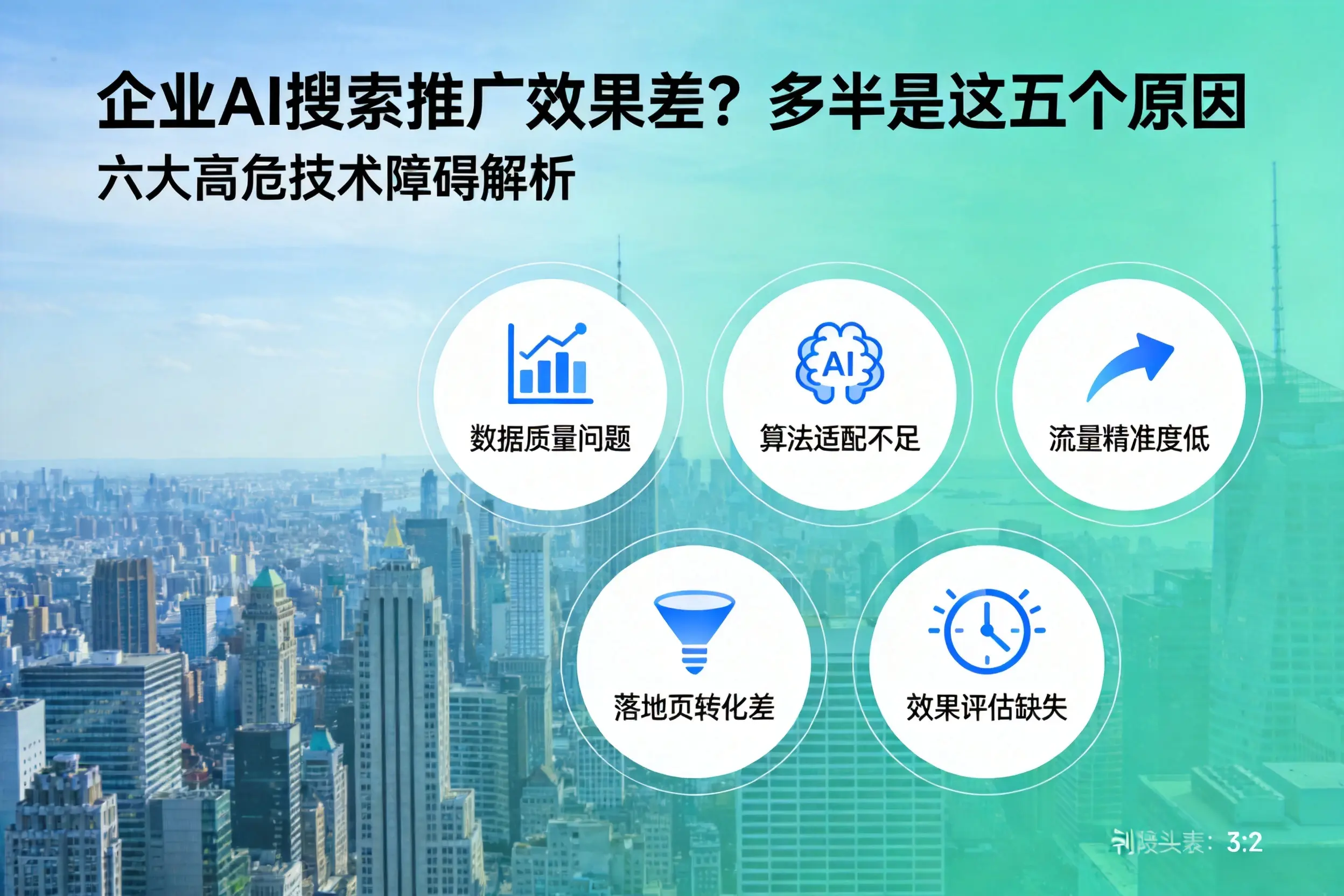 平远企业AI搜索推广效果差?多半是这五个原因
