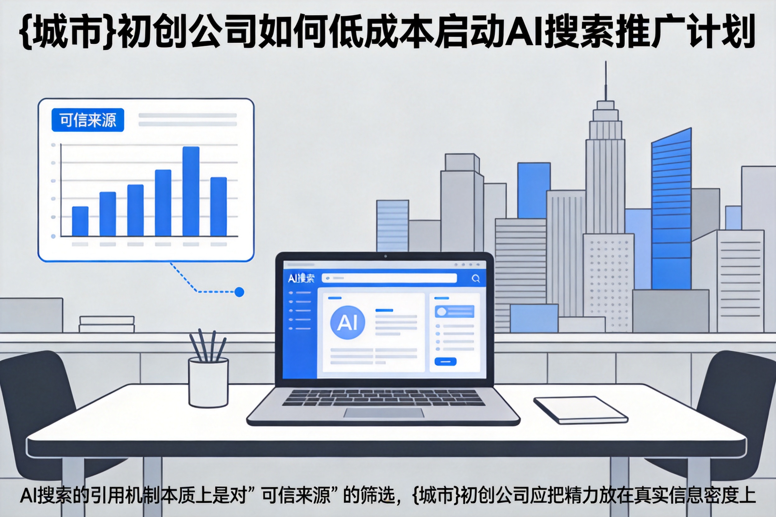 平远初创公司如何低成本启动AI搜索推广计划